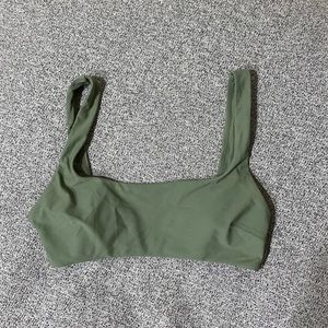 Aerie scoop bikini top